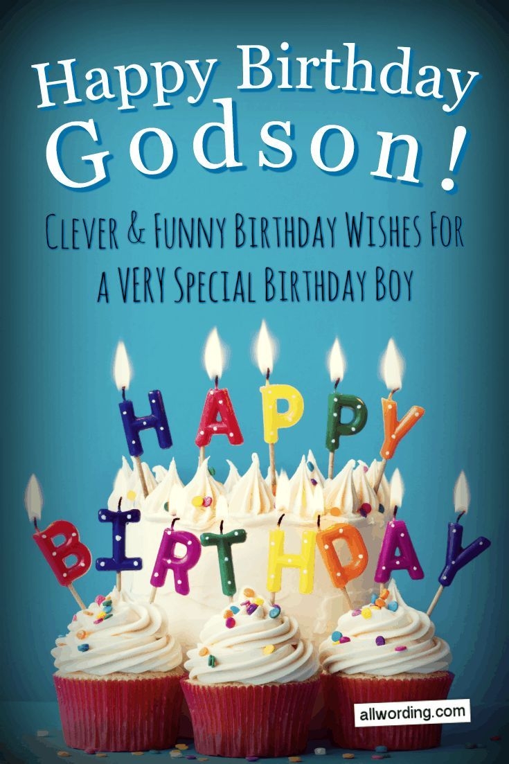 Happy Birthday Wishes For Godson