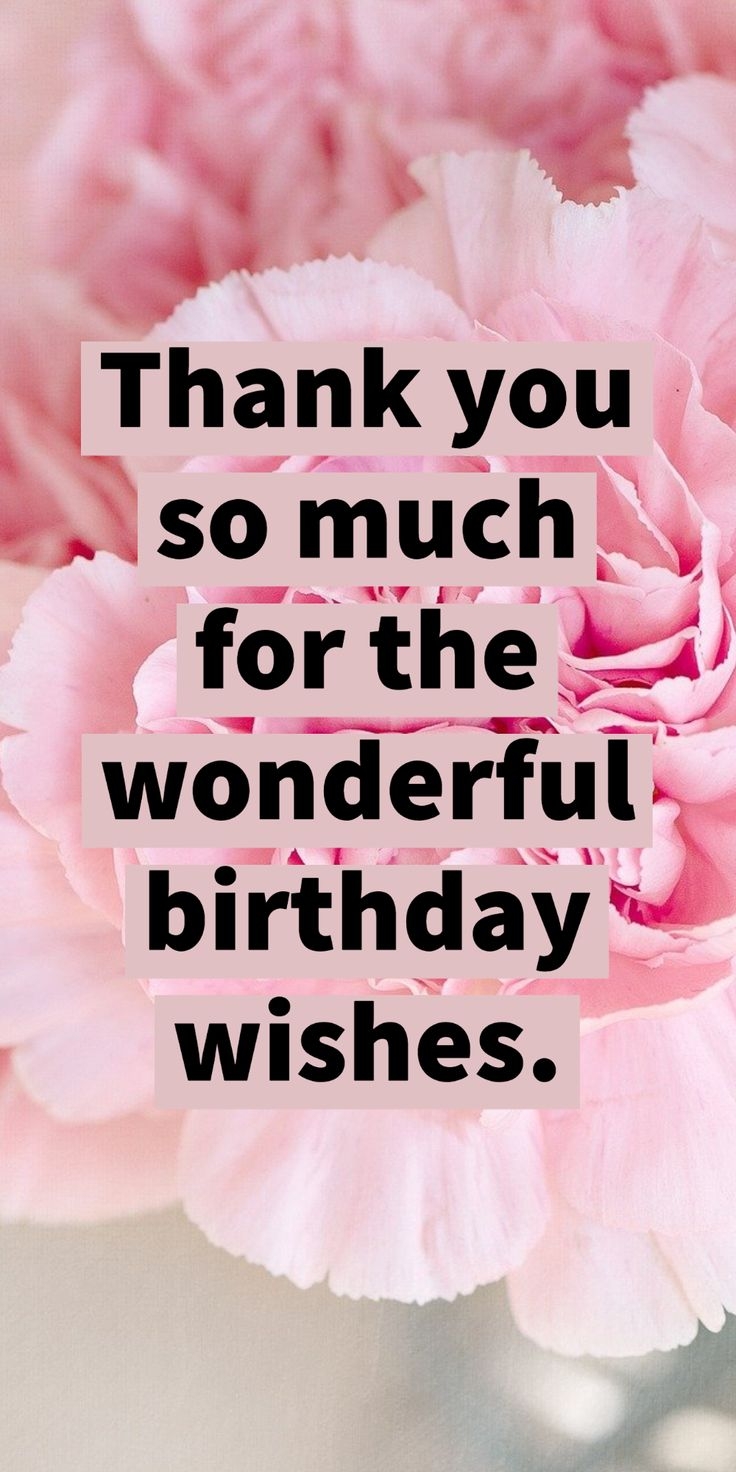 250 Best Thank You Notes On Birthday Wishes Pro Birthday Wishes