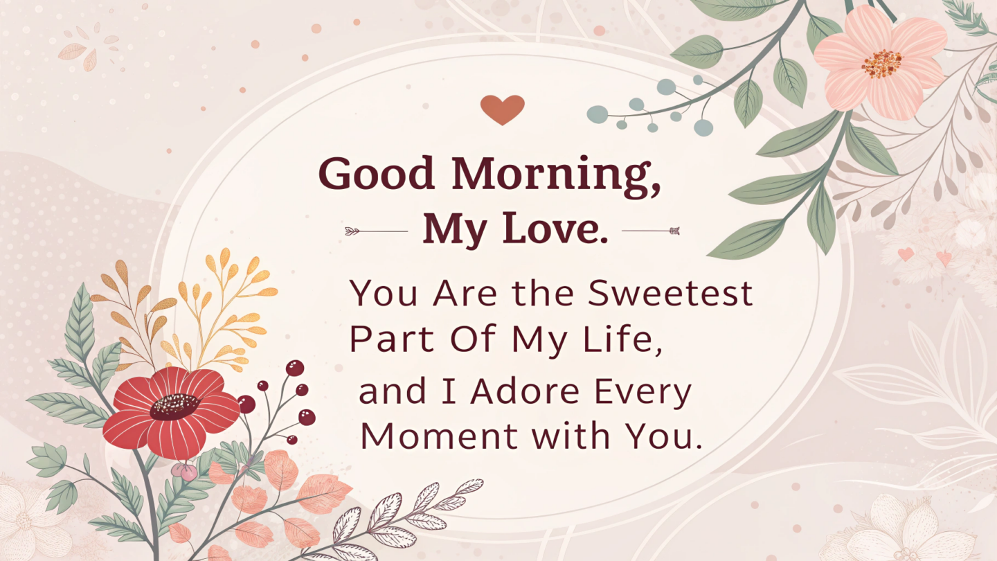 Good Morning Wishes For Him