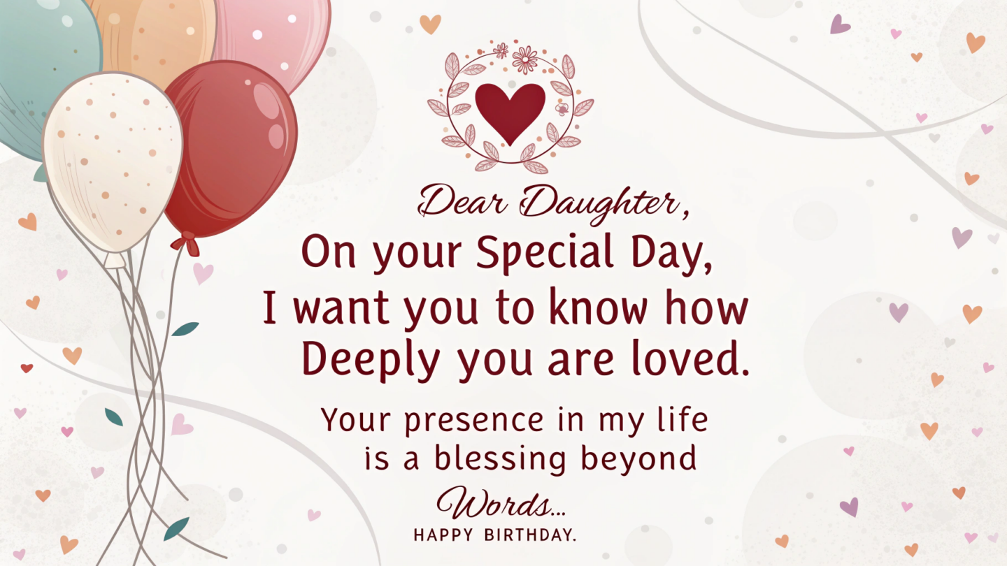 260 Heartfelt Birthday Wishes For Daughter To Brighten Her Special Day PopAi