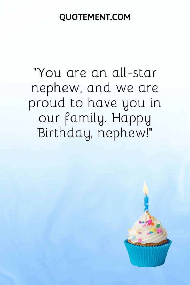 Touching Birthday Wishes For Nephew From Aunt