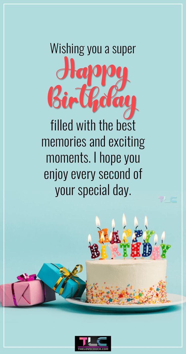 275 Birthday Wishes For Friend