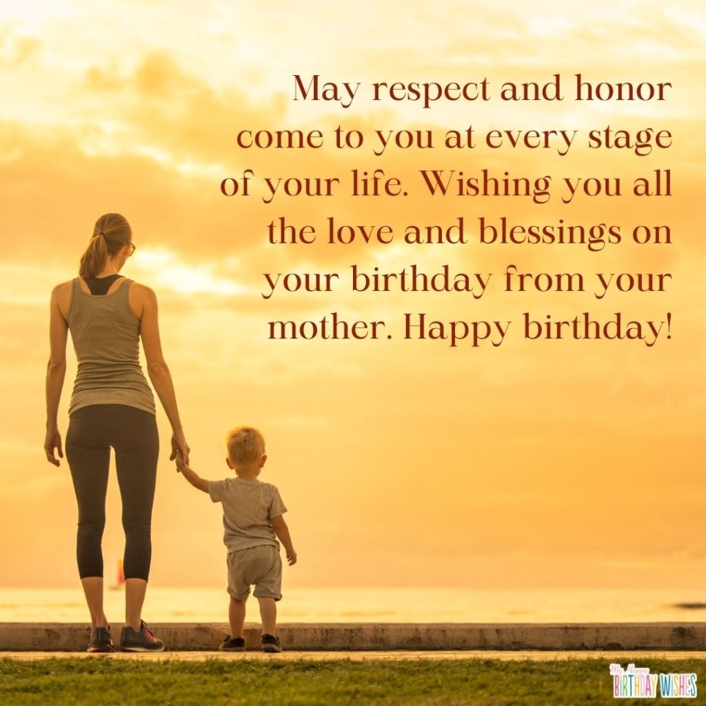 30 Heartfelt Birthday Wishes For Son From Mom with Images 