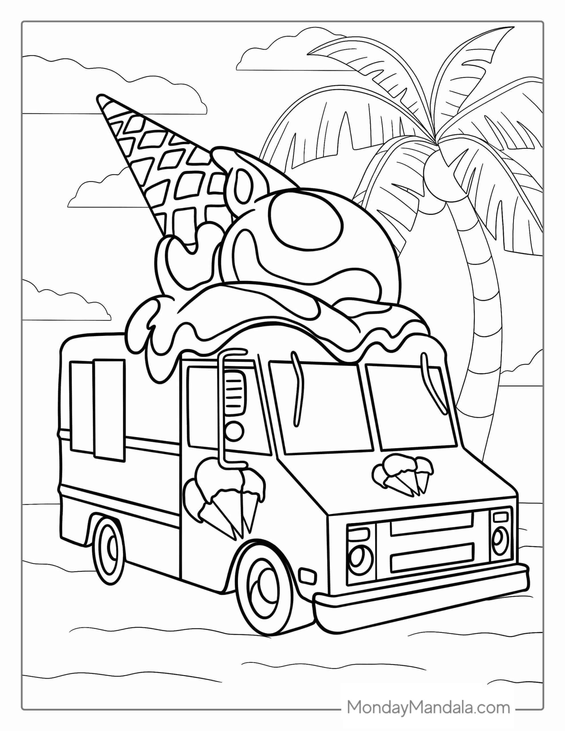 30 Ice Cream Coloring Pages Free PDF Printables 30 Ice Cream Coloring Pages Free PDF Printables