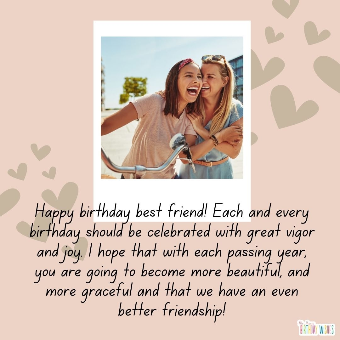 special bestie birthday wishes