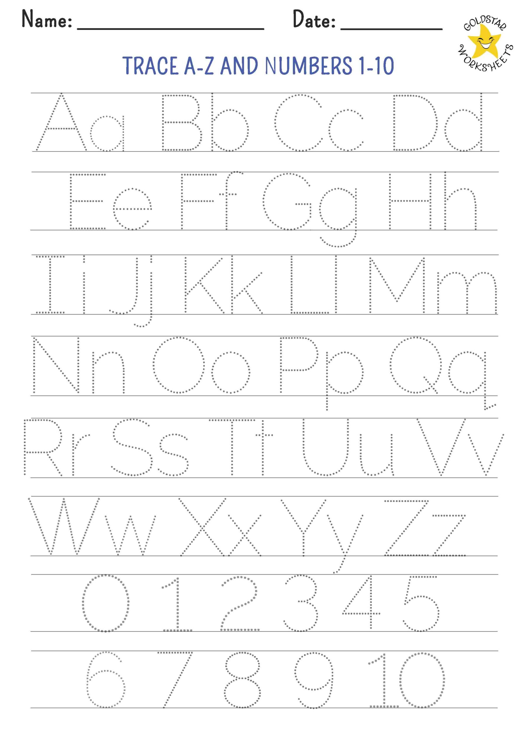 Printable Letter Tracing Worksheets Pdf Free Download