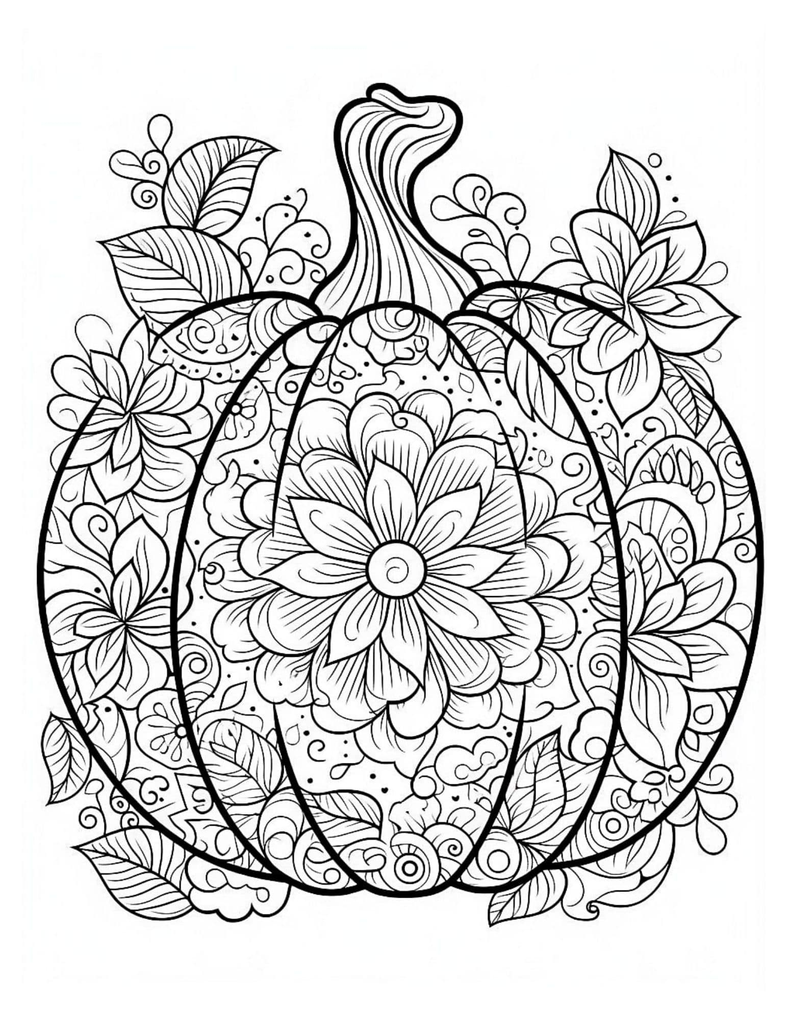 Thanksgiving Coloring Pages For Adults