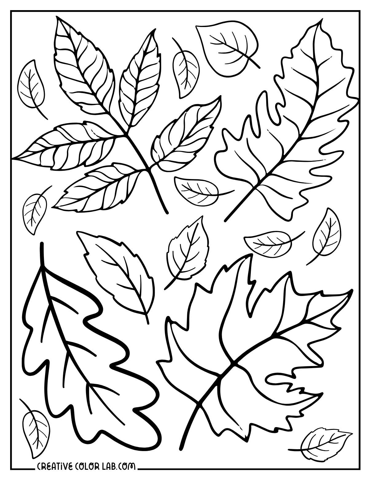 34 Printable Fall Leaves Coloring Pages Free PDF Downloads 34 Printable Fall Leaves Coloring Pages Free PDF Downloads
