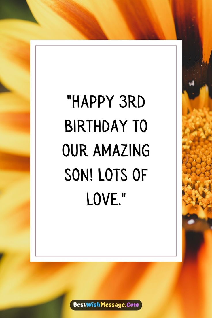 special birthday wishes son