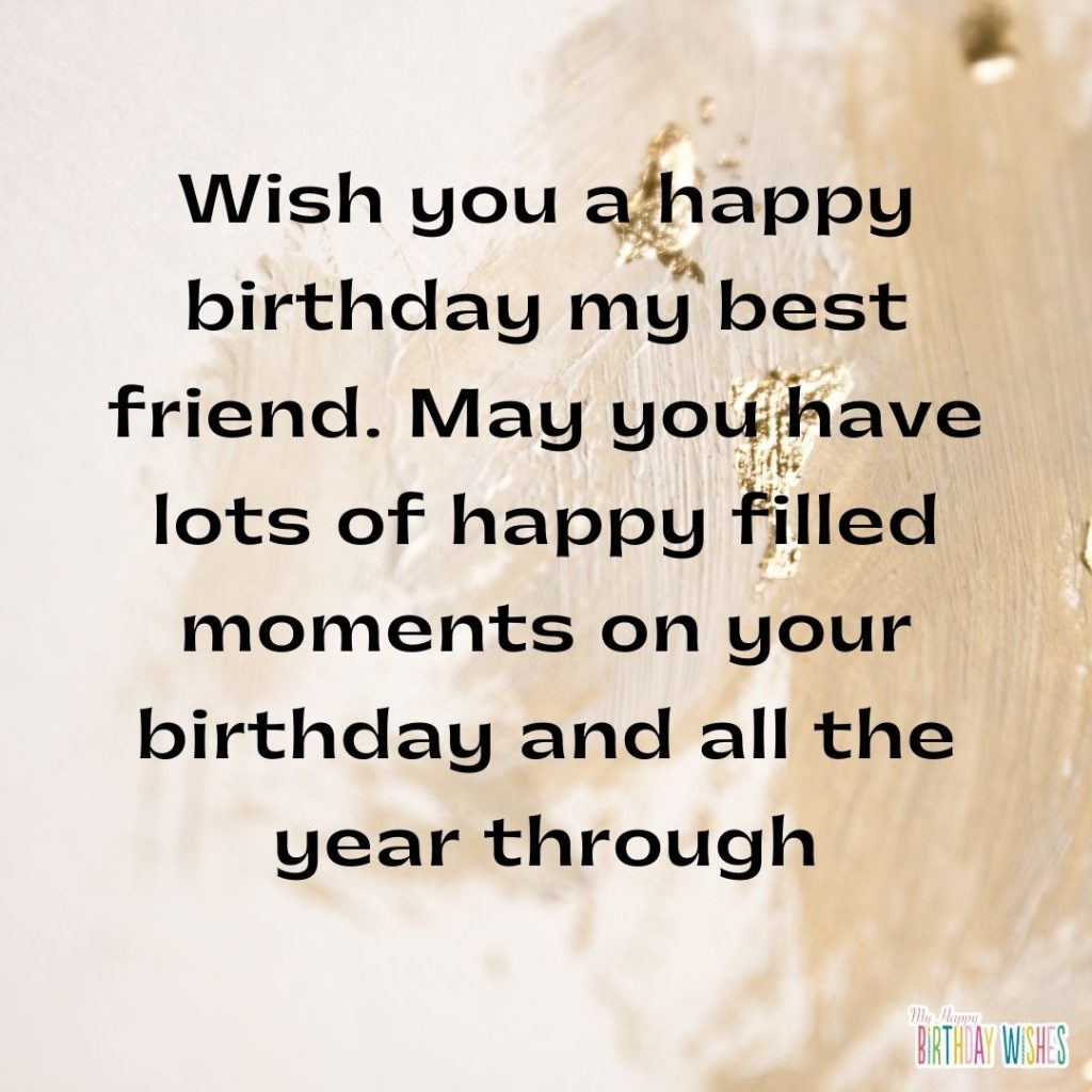 best friend birthday wishes pictures