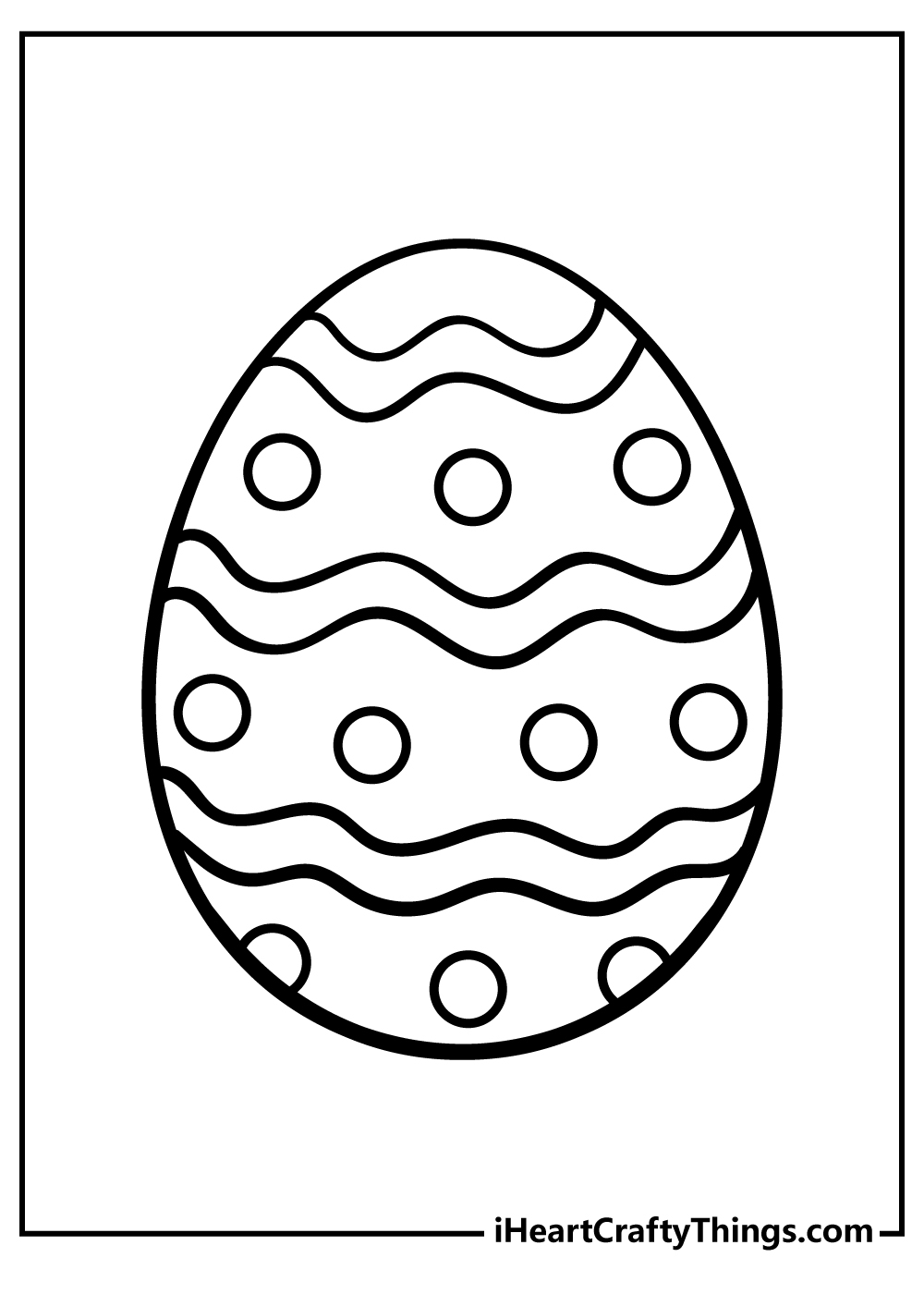 40 Easter Egg Coloring Pages 100 Free Printables  40 Easter Egg Coloring Pages 100 Free Printables