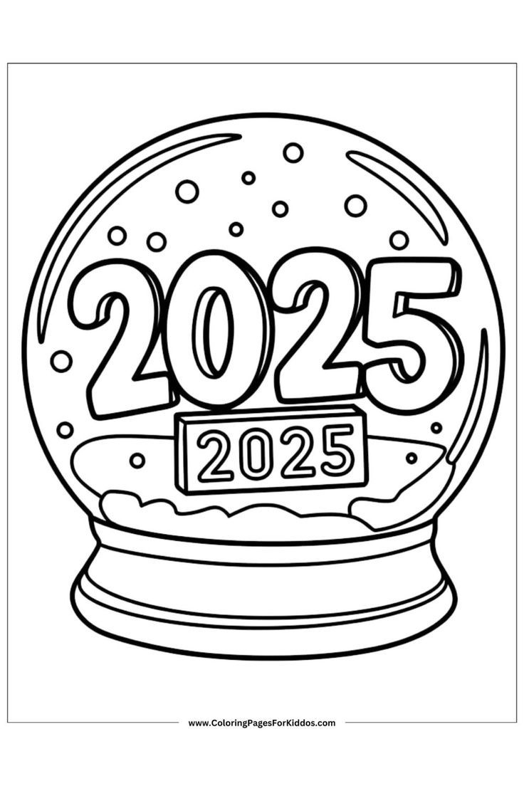 40 Free New Year s Coloring Pages For Kids Best Printables