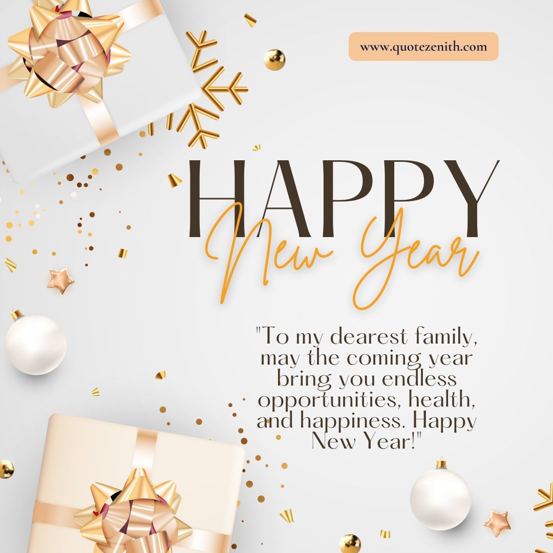 family happy new year wishes