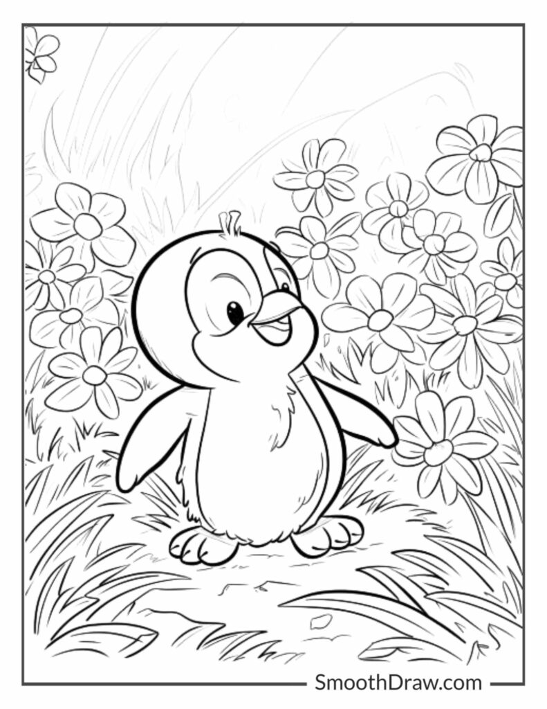 40 Penguin Coloring Pages Smooth Draw 40 Penguin Coloring Pages Smooth Draw