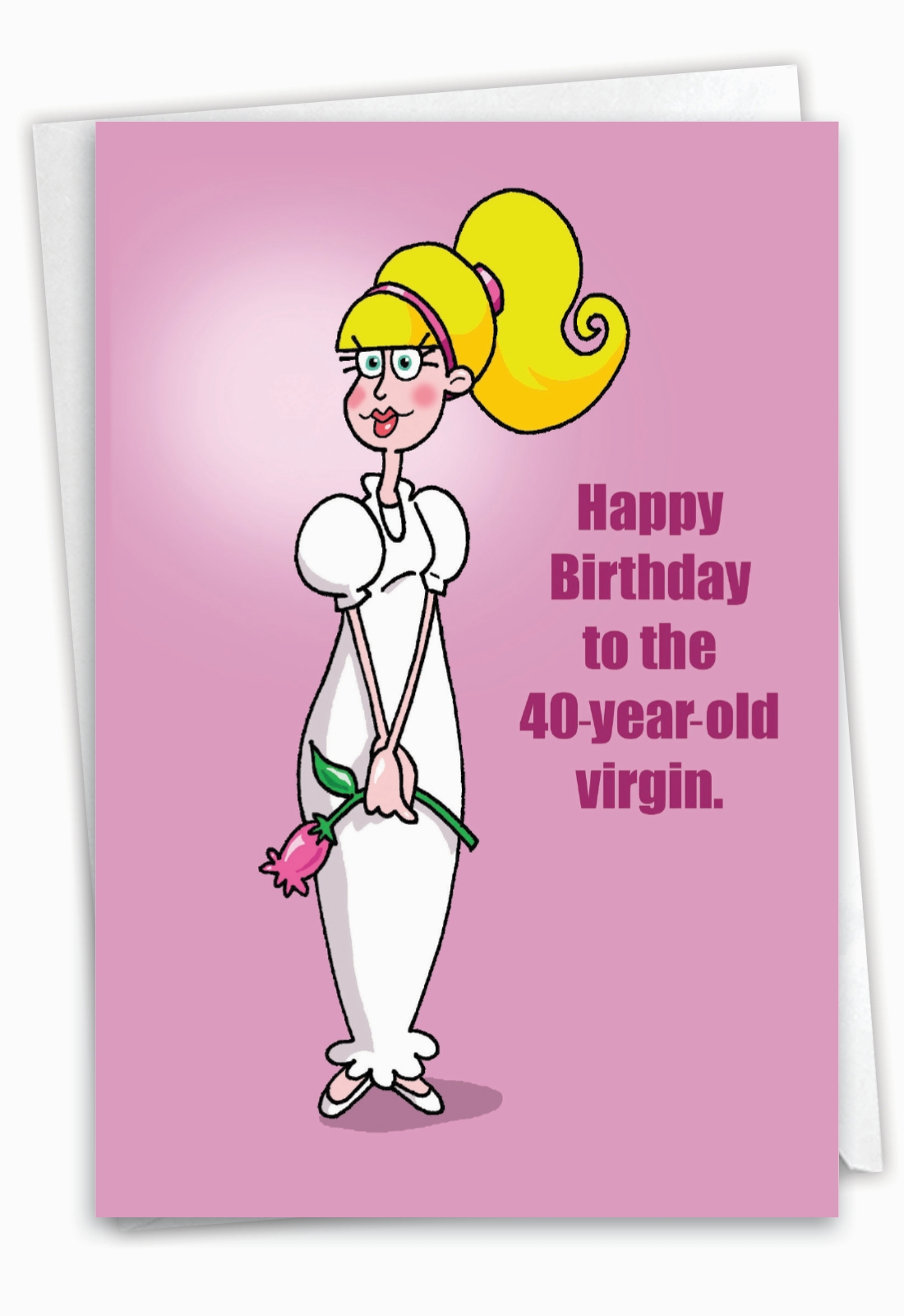 40 Virgin Funny Birthday Card For Women