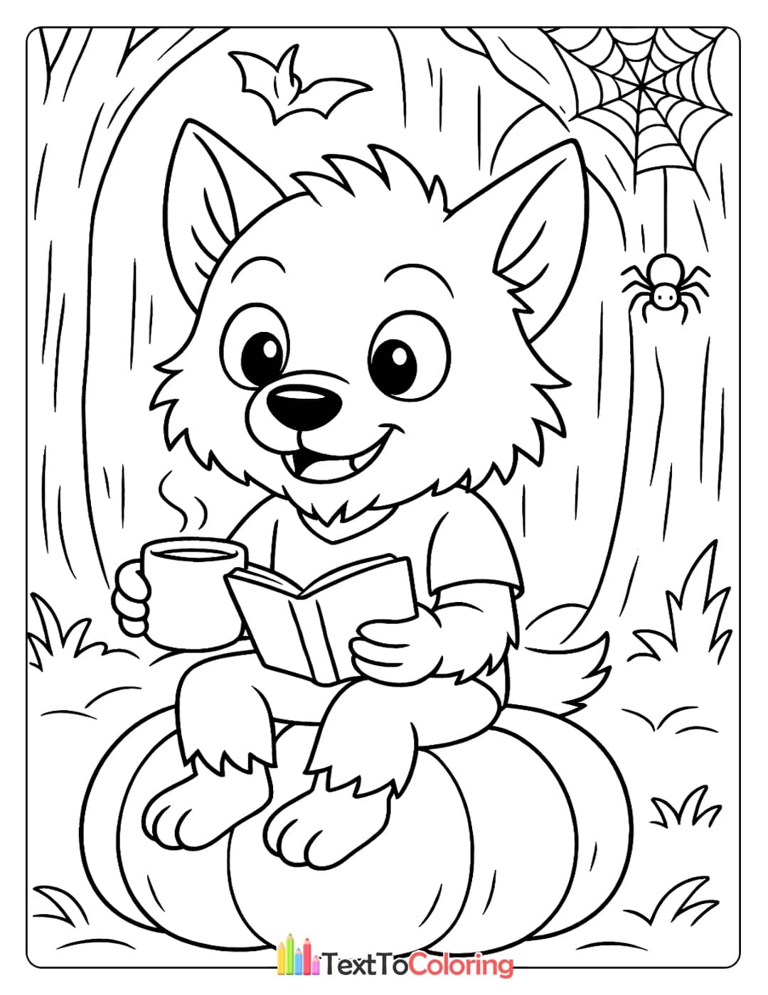 werewolf printable coloring pages werewolf printable coloring pages