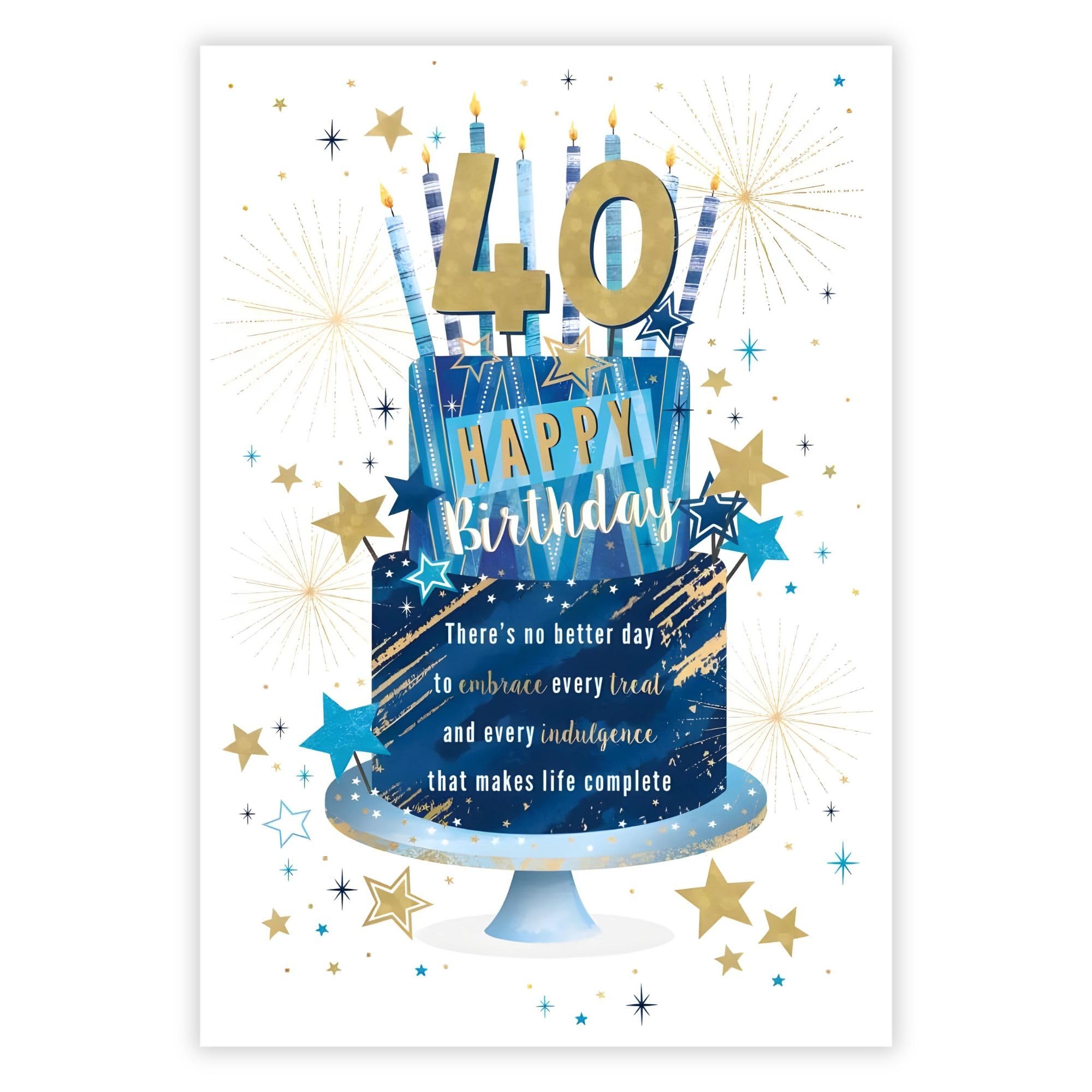 40th birthday wishes for men