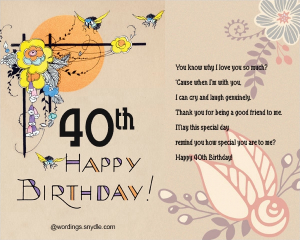 40th Birthday Messages Meaningful 40th Birthday Message For A Friend 68 Delightful 40th Birthday Wishes Happy 40th Birthday My Friend