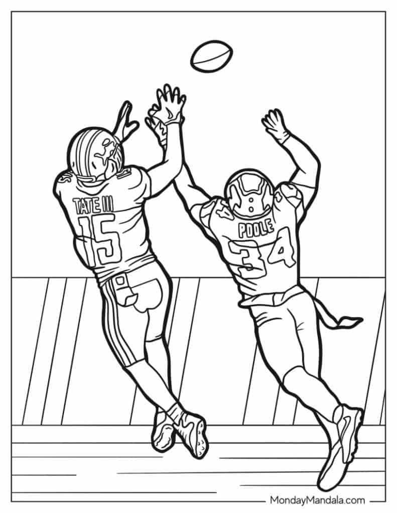 Coloring Sheets Of Sports