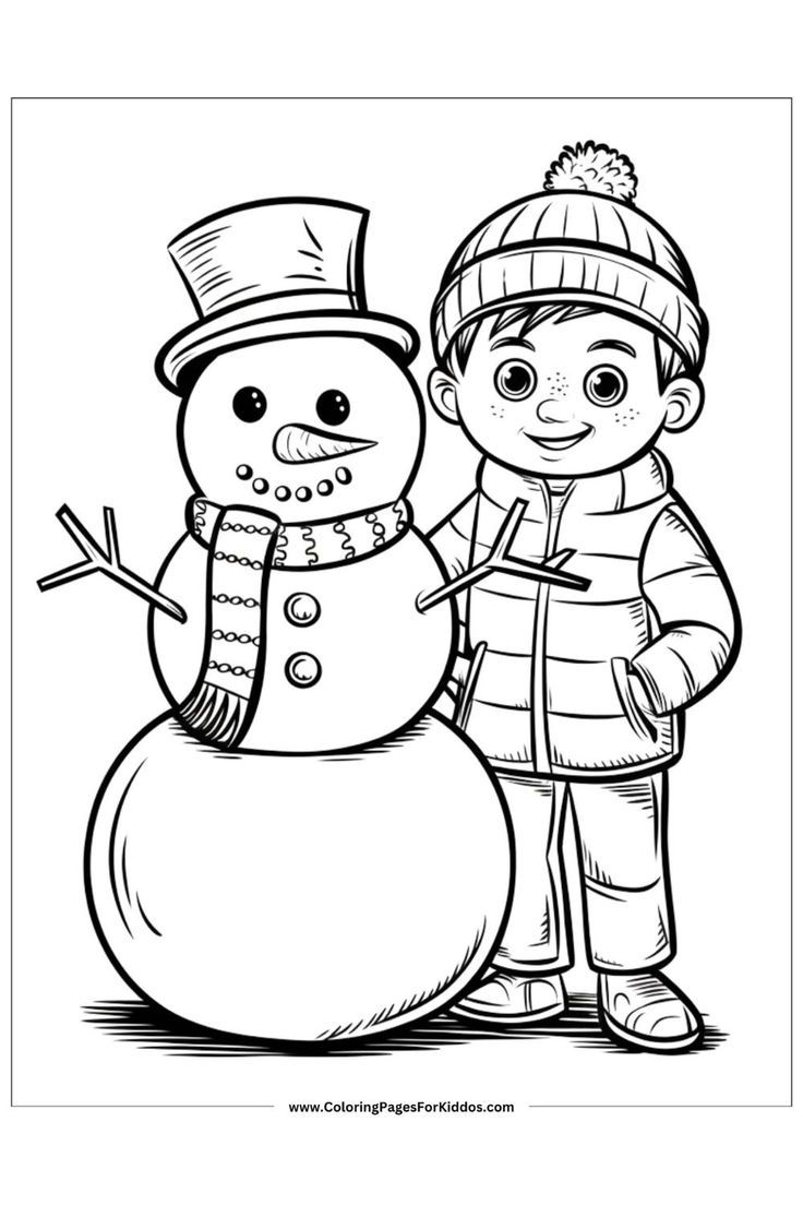 45 Cute Winter Coloring Pages Printable For Kids 45 Cute Winter Coloring Pages Printable For Kids