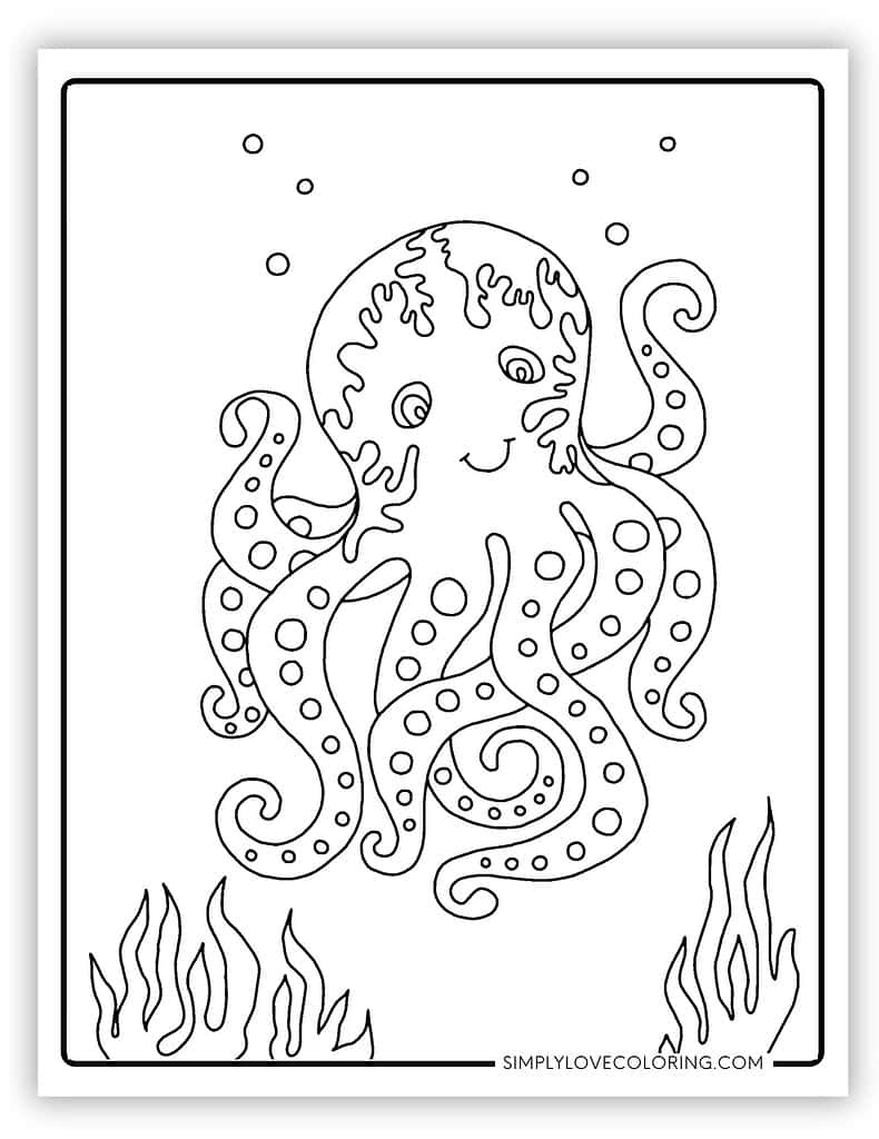 45 Sea Life Coloring Pages Free PDF Printables Simply Love Coloring