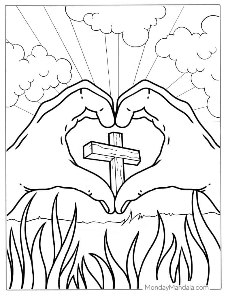 49 Jesus Coloring Pages Free PDF Printables 