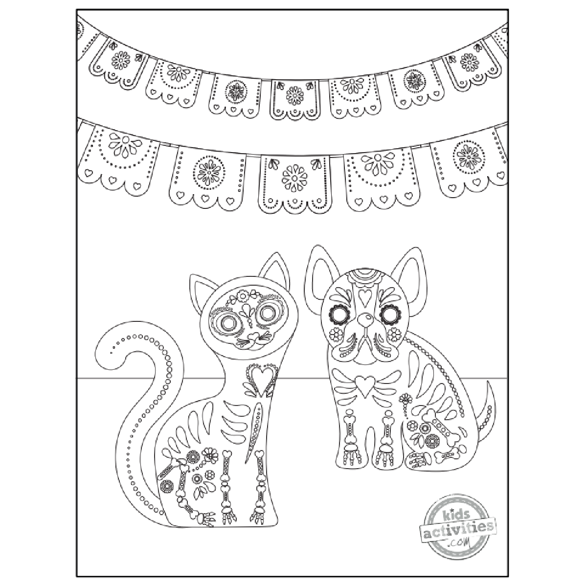5 Beautiful Day Of The Dead Coloring Pages For Dia De Muertos Celebration Kids Activities Blog 5 Beautiful Day Of The Dead Coloring Pages For Dia De Muertos Celebration Kids Activities Blog