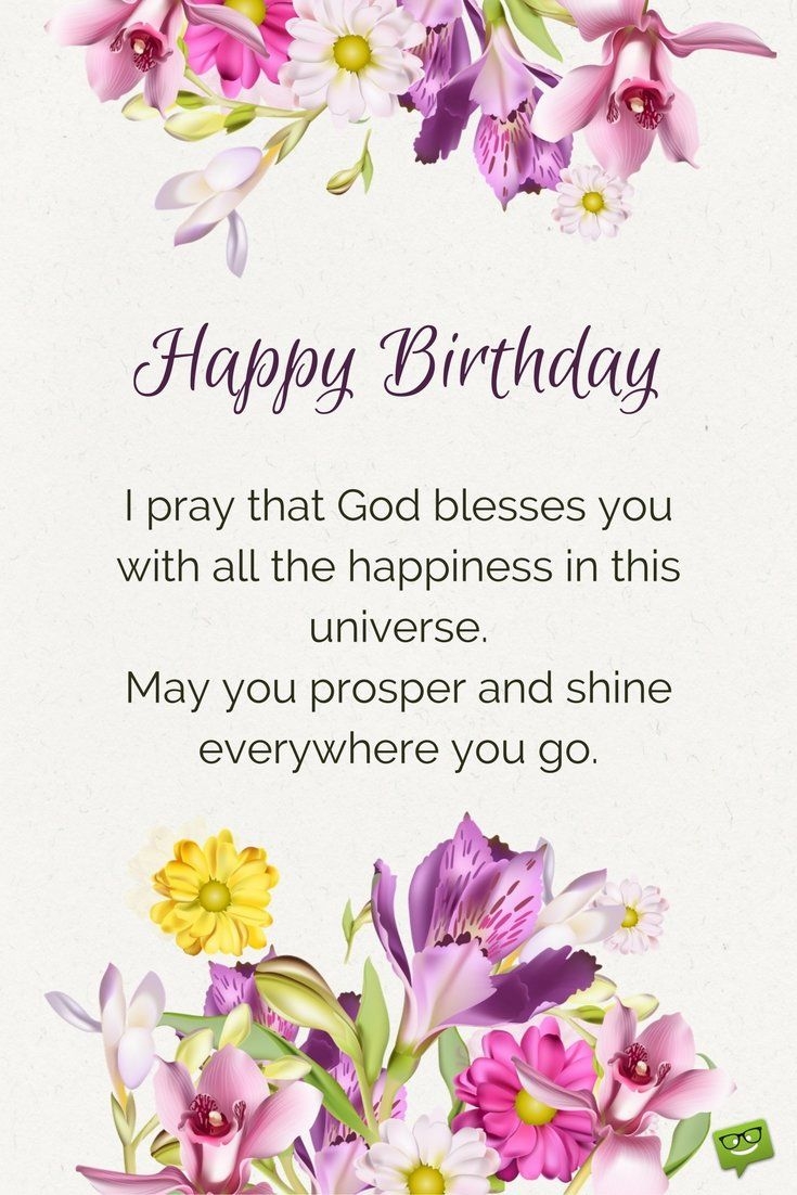 Prayer For Birthday Wishes