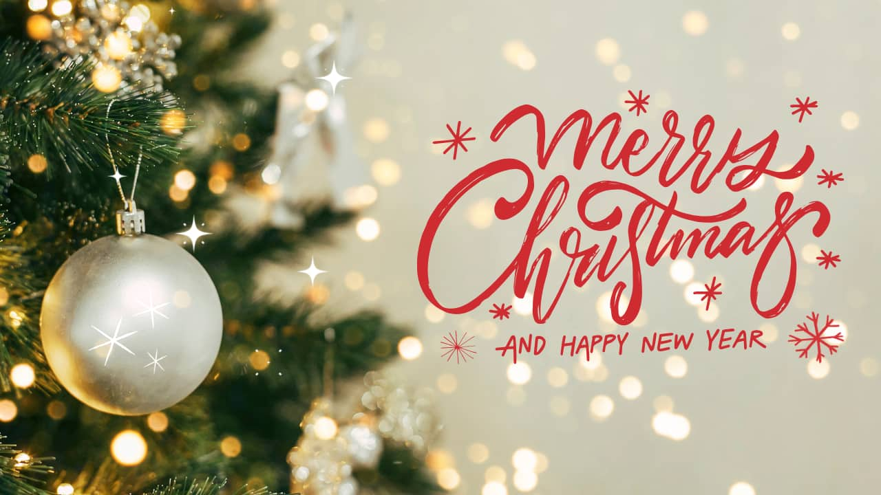 christmas and happy new year wishes
