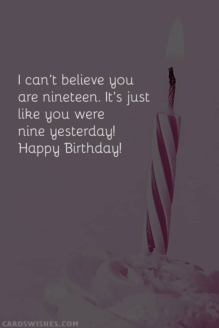 50 Happy 19th Birthday Captions Quotes And Wishes