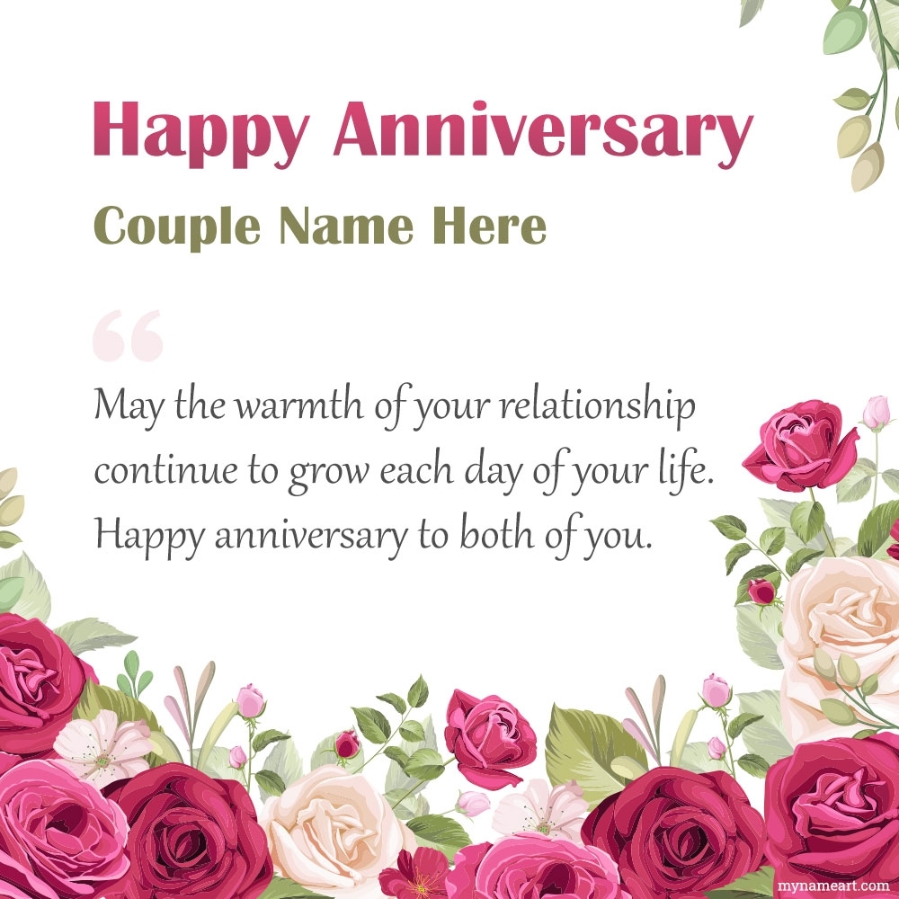 anniversary wishes for couple