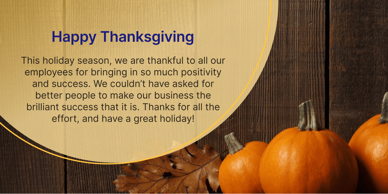 50 Thanksgiving Messages For Employees And Colleagues