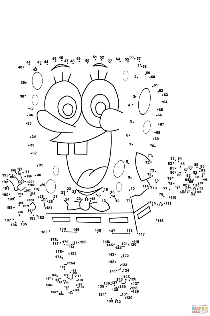 Dot To Dot Worksheets