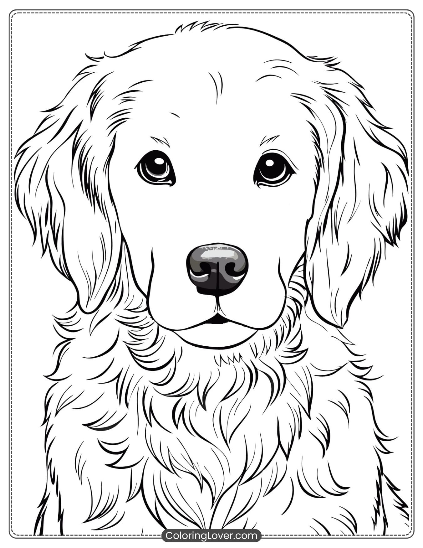 puppy dog coloring pages