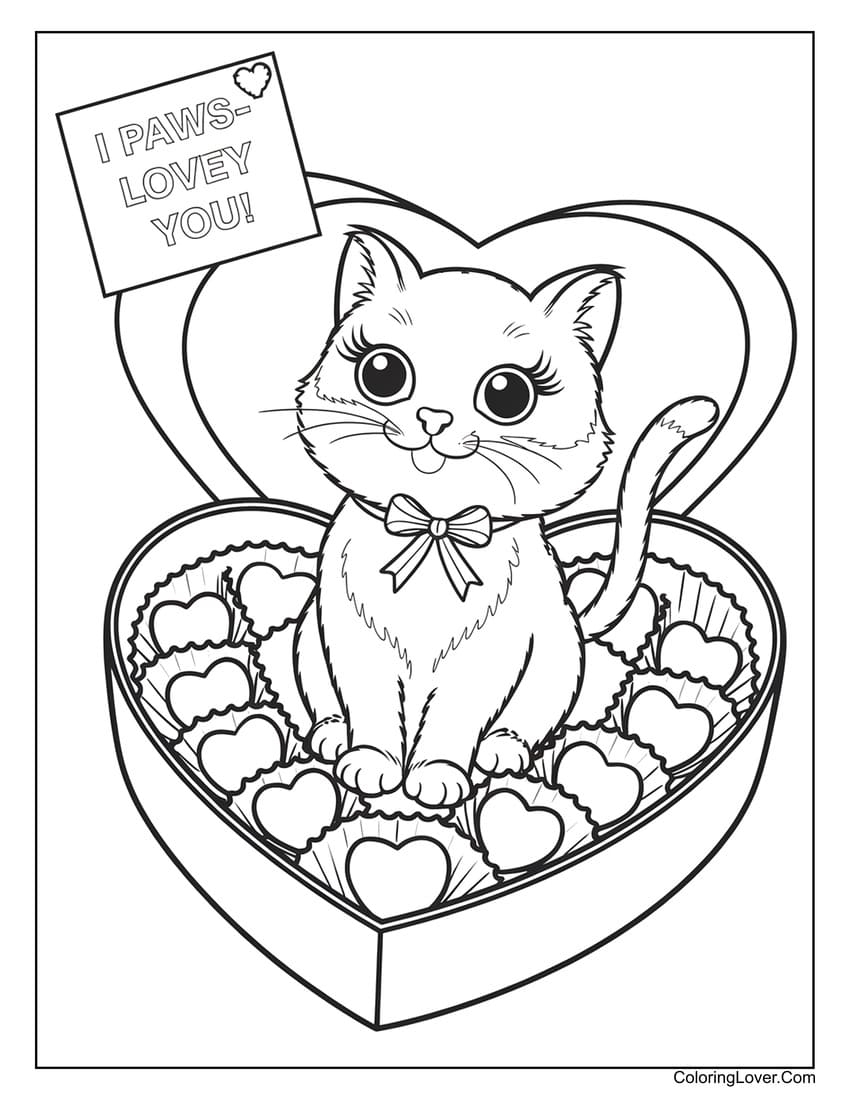 coloring pages of cats