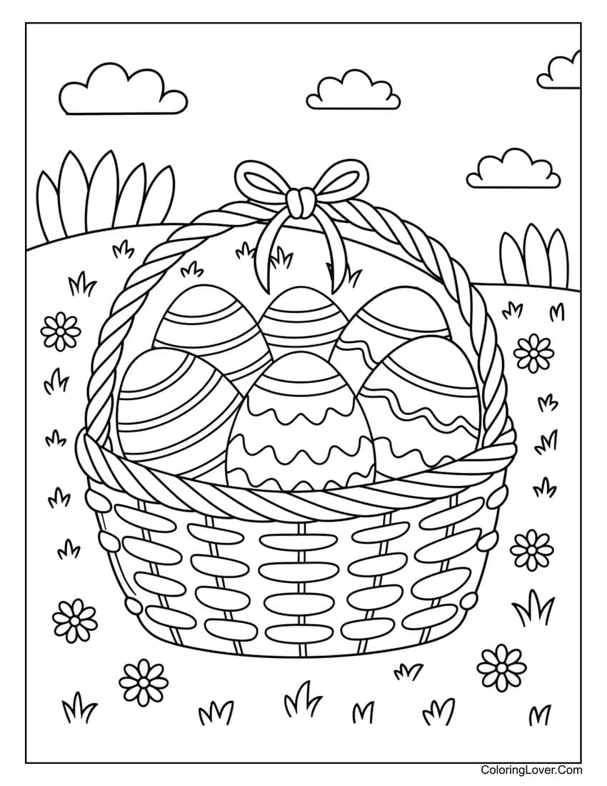57 Easter Coloring Pages Printables Egg Bunny And More 57 Easter Coloring Pages Printables Egg Bunny And More
