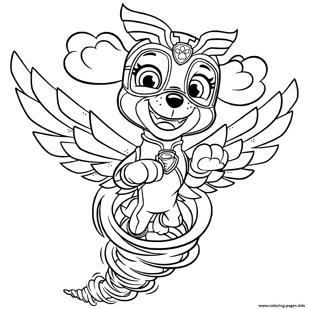 paw patrol coloring pages printable