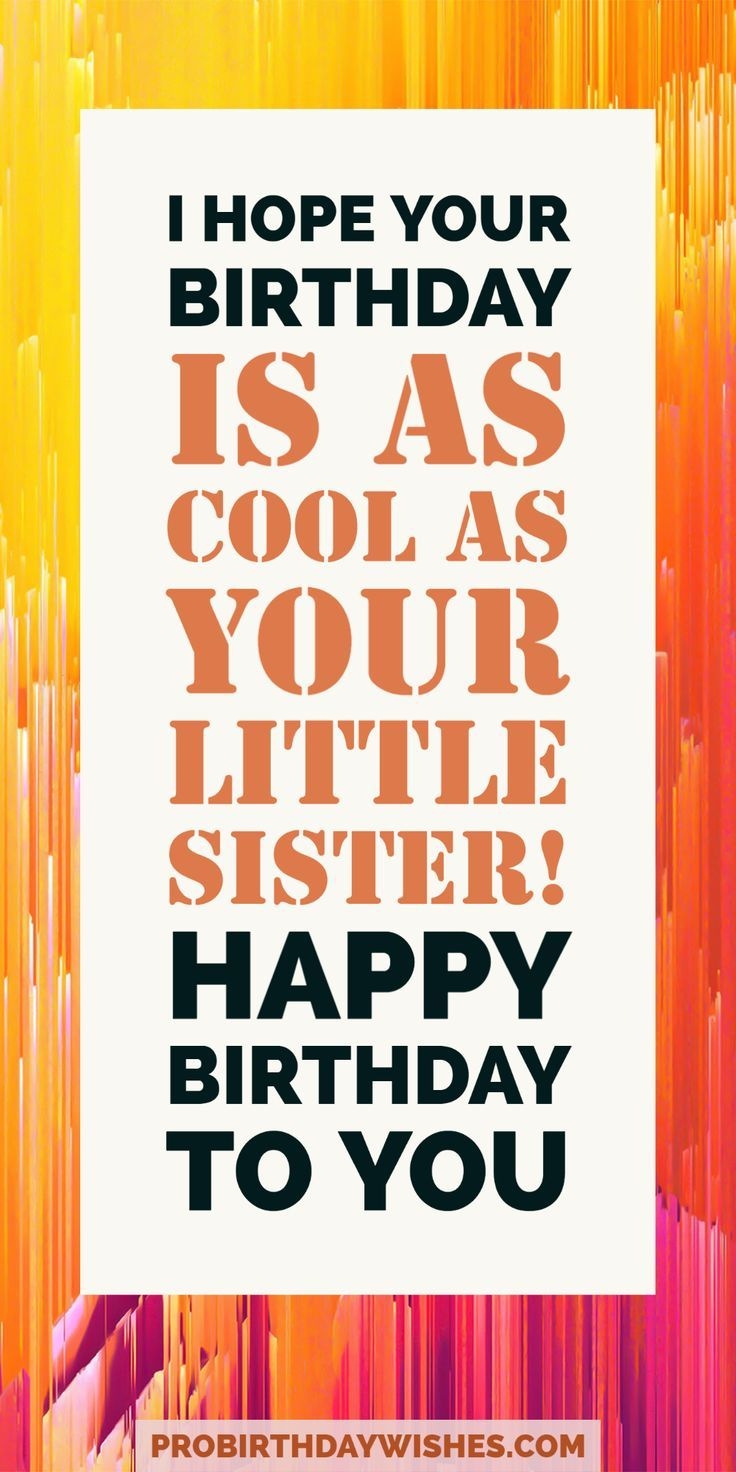 funny birthday wishes for sister