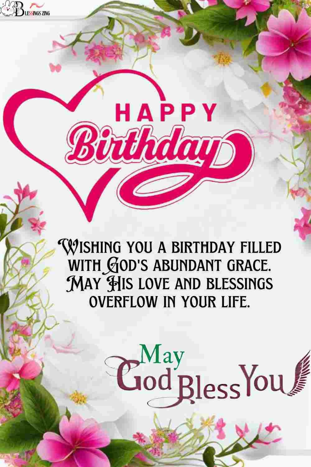 happy birthday blessing wishes
