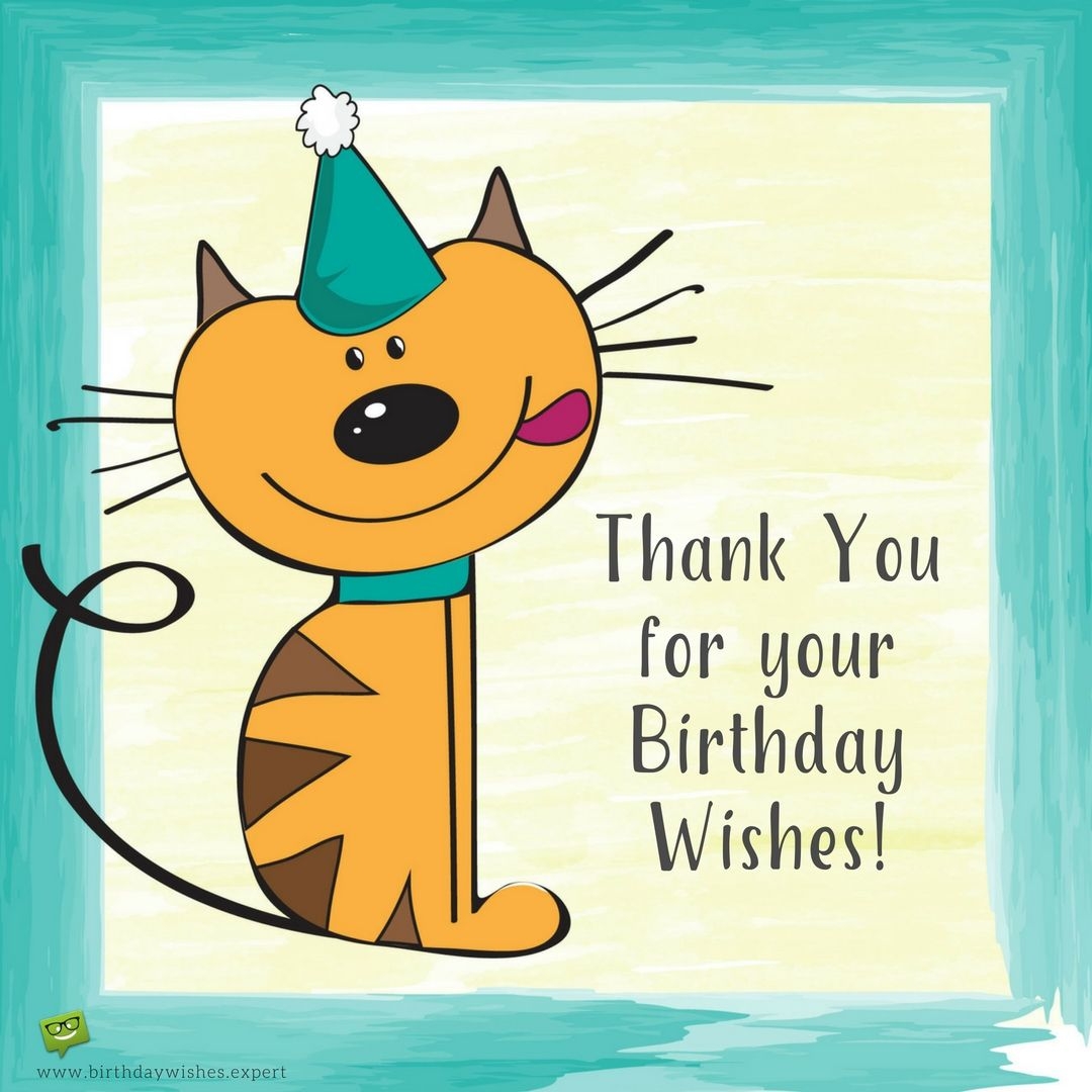 65 Thank You Status Updates For Birthday Wishes