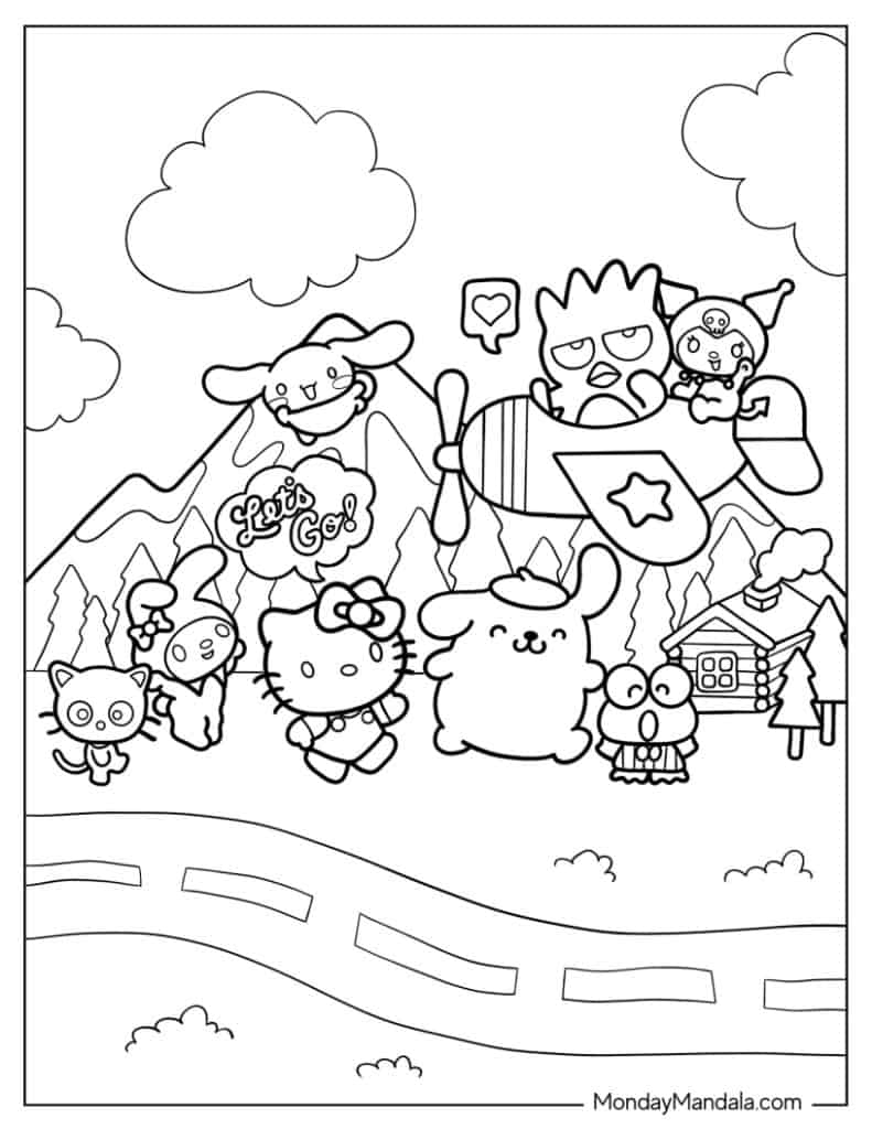 68 Hello Kitty Coloring Pages Free PDF Printables 68 Hello Kitty Coloring Pages Free PDF Printables