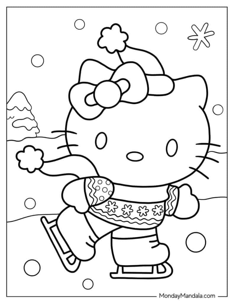 68 Hello Kitty Coloring Pages Free PDF Printables 