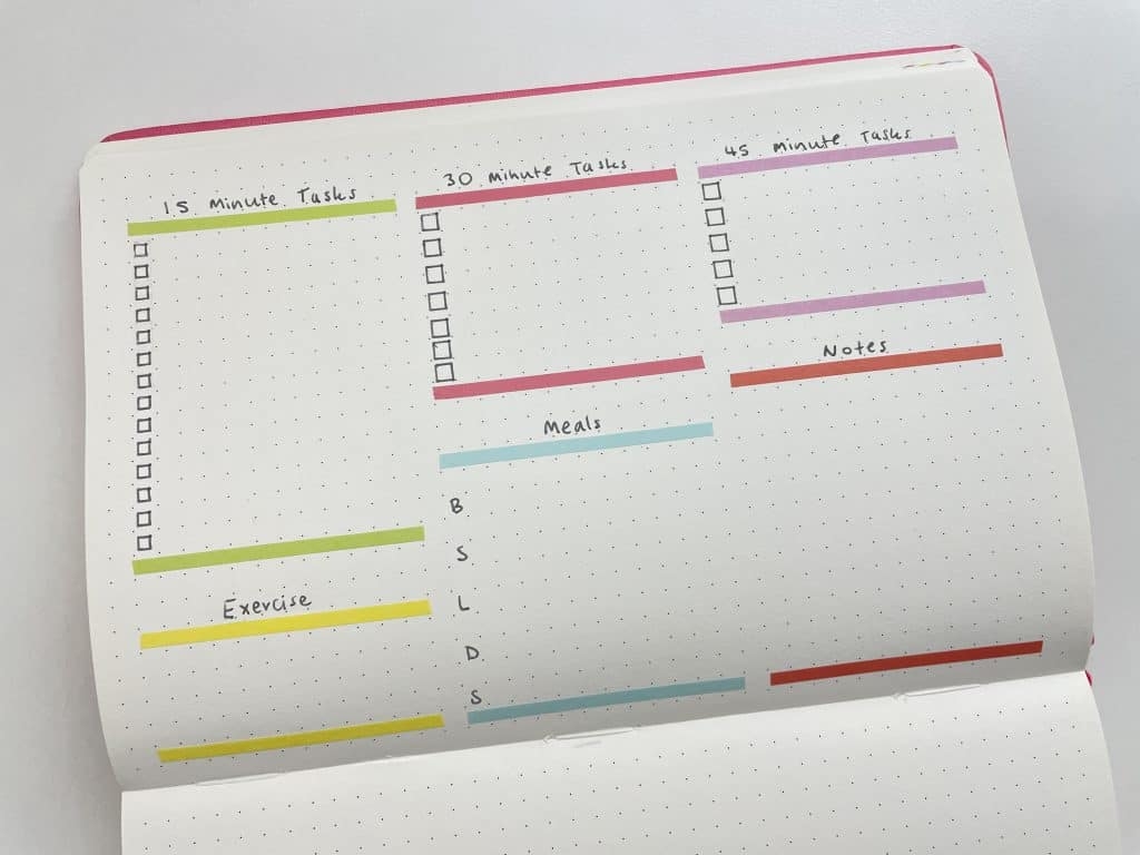 7 Daily Planner Layout Ideas For Your Bullet Journal That DON T Include A Timed Schedule All About Planners