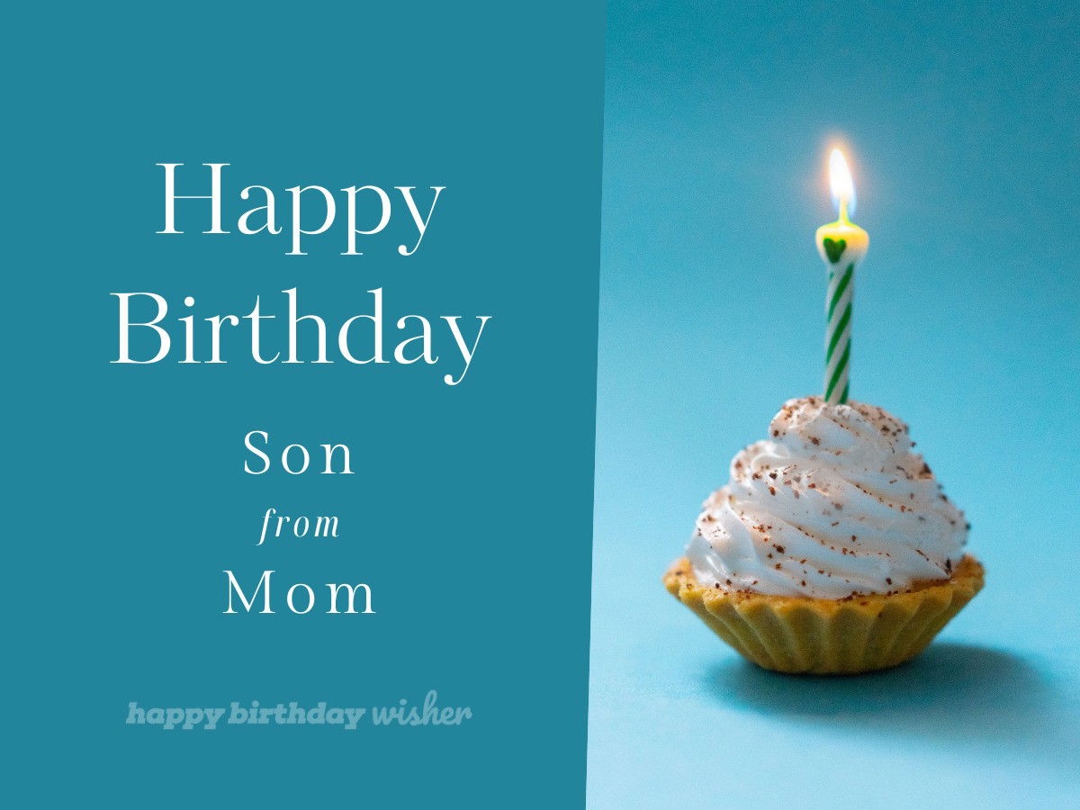 birthday wishes for son from mom and dad