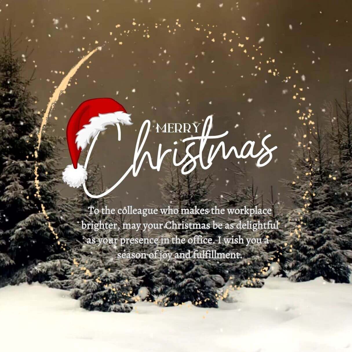 christmas wishes for colleagues
