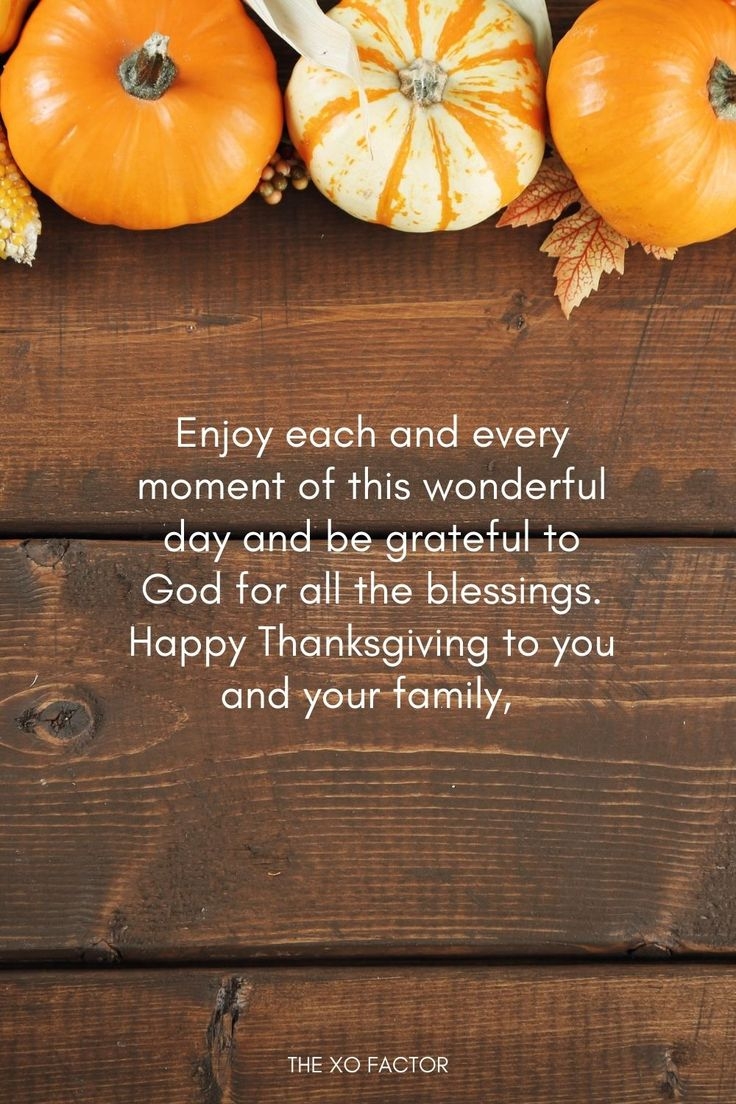 70 Sweet Thanksgiving Messages For Your Loved Ones The XO Factor