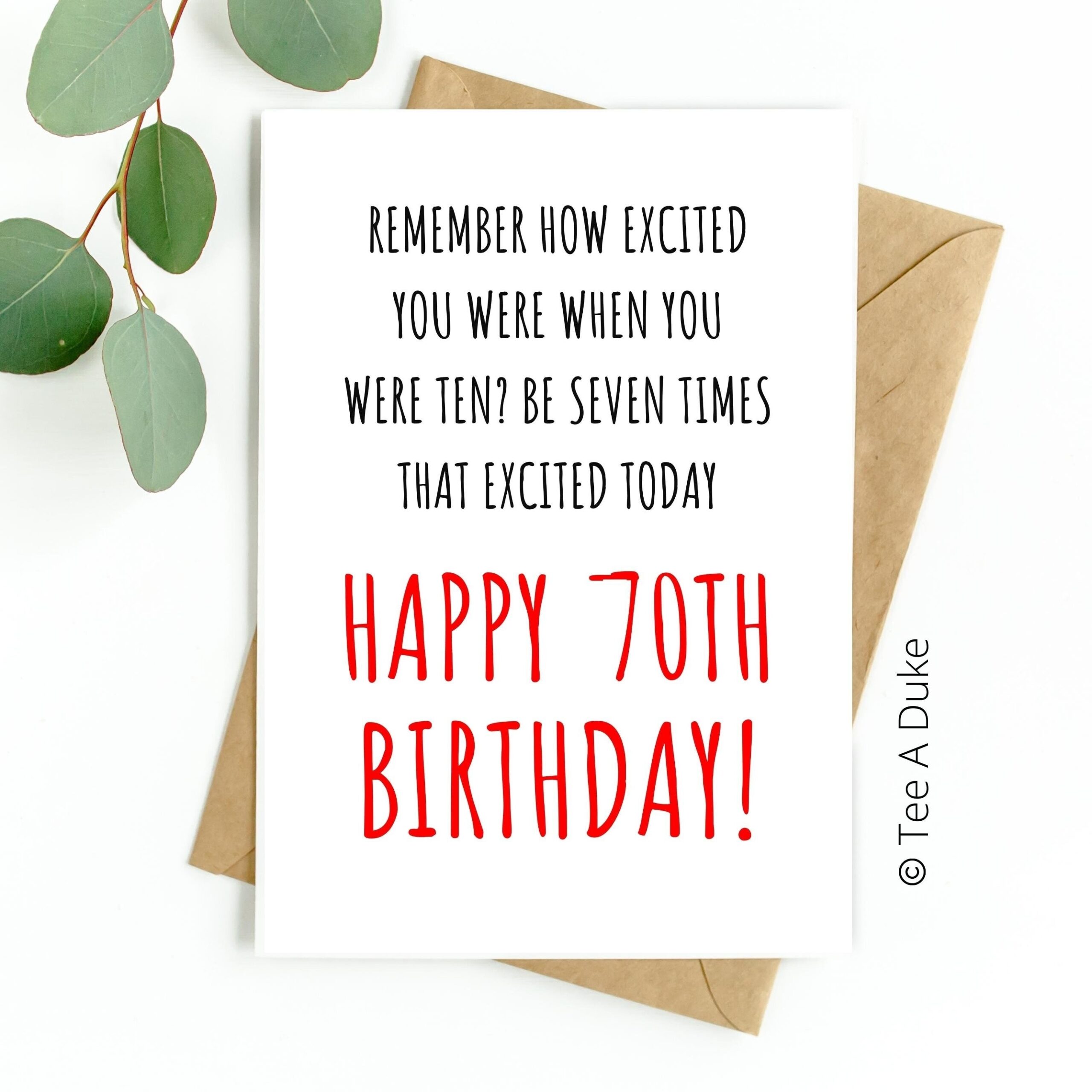70th Birthday Card Funny 70th Birthday Card Happy 70th Birthday Card For Mum Dad Grandma Grandad Godmother Godfather Uncle Auntie In law Etsy