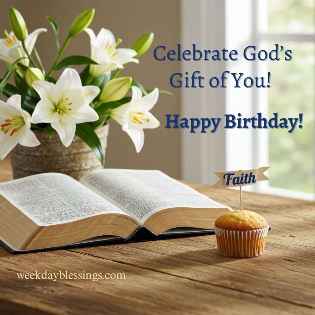 75 Religious Happy Birthday Wishes To Uplift Loved Ones 2025 Weekday Blessings
