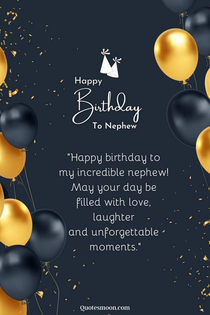 Special Nephew Birthday Wishes