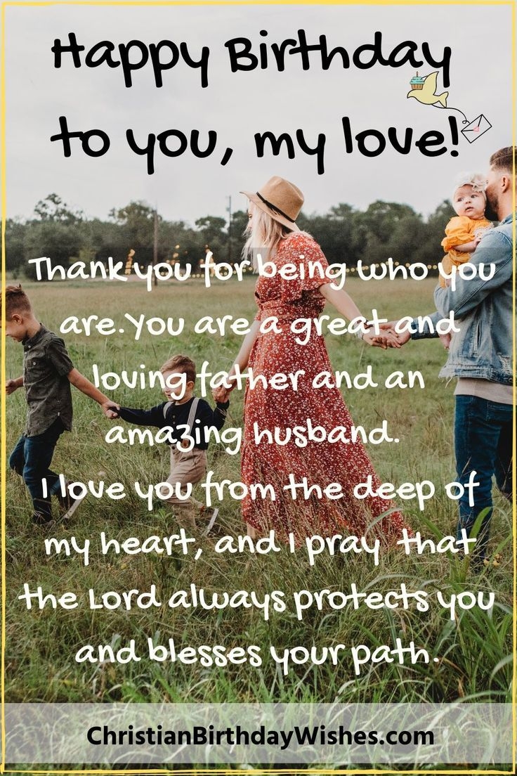 90 Christian Birthday Messages Prayers Your Husband Will Love